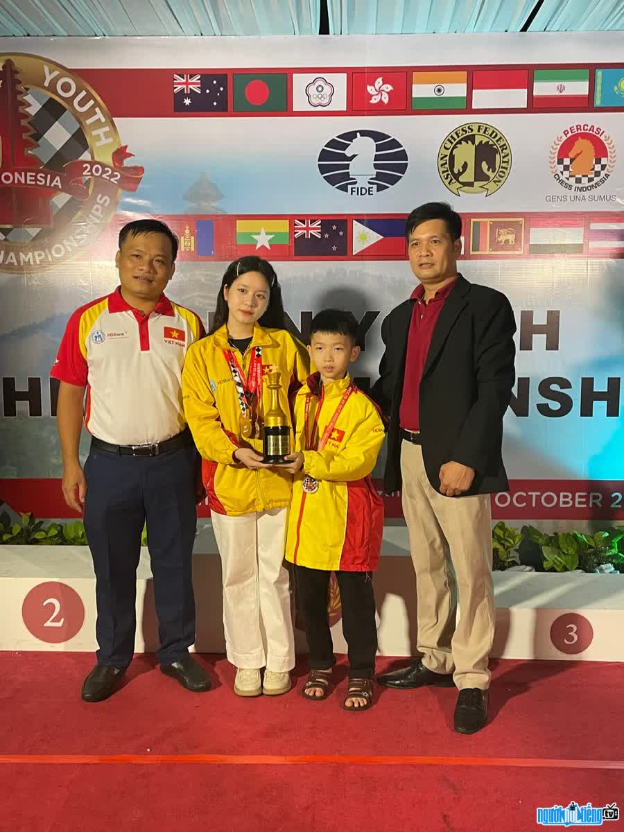 Nguyễn Thiên Ngân giành Huy chương vàng cờ vua châu Á
