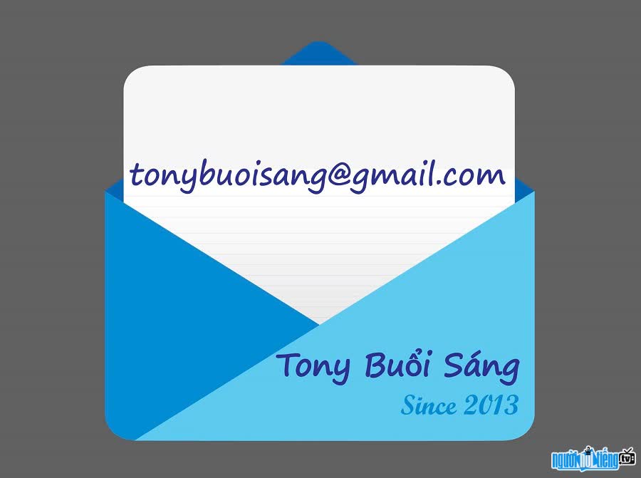 Email của nhà văn Tony Buổi Sáng