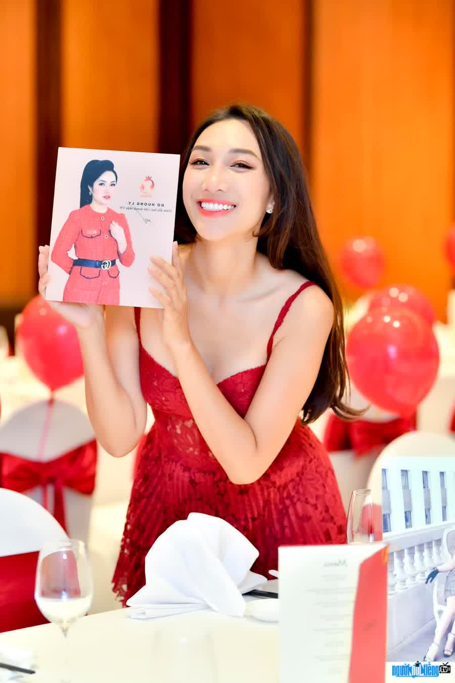 Business picture of Luong Thi Mai Anh on magazine cover