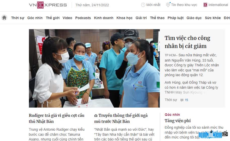 Vnexpress.Net - trang báo tiếng Việt nhiều người xem nhất