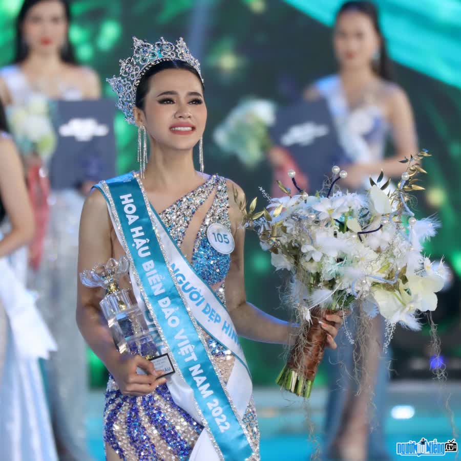 Dinh Nhu Phuong is the new Miss Bien Dao Vietnam 2022.