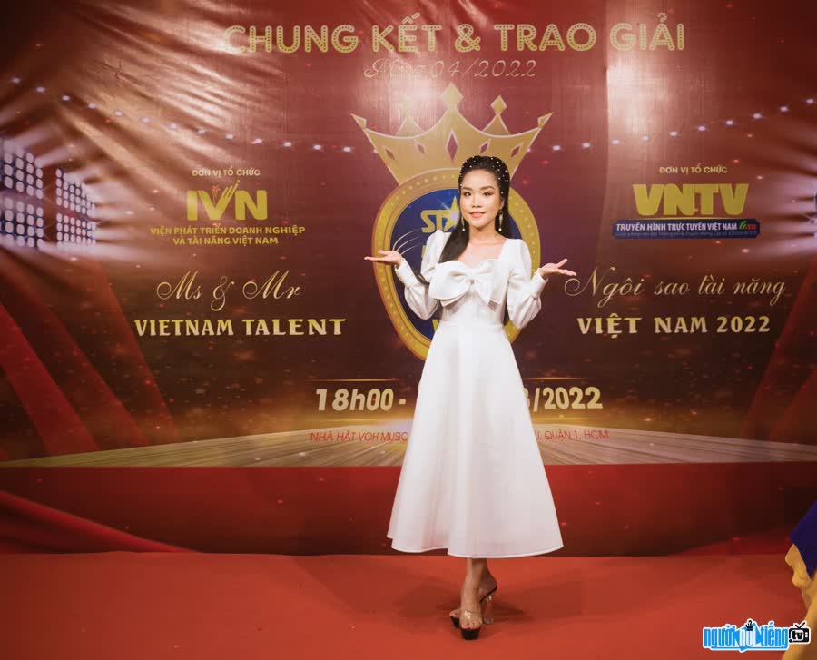 Hình ảnh MC Ruby Nhi tại chương trình VietNam Talent