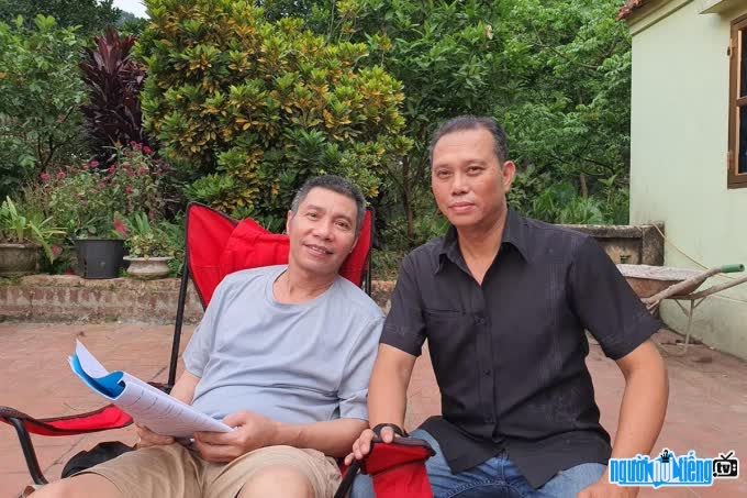 Pictures of Director Vu Truong Khoa and artists Justice