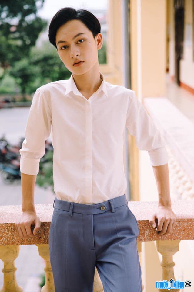 Phan Phuc also known as a freelance model and "beauty blogger"