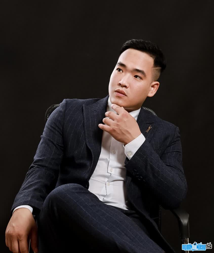 Portrait of young businessman Nguyen Quoc Huy