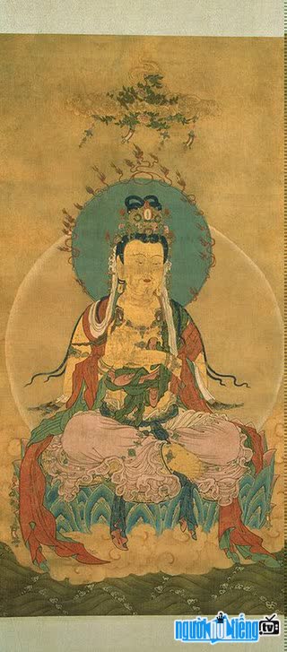 13th century Chinese painting of Dai The Chi Bodhisattva