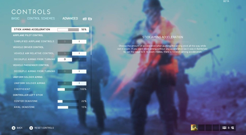 Battlefield game interface image