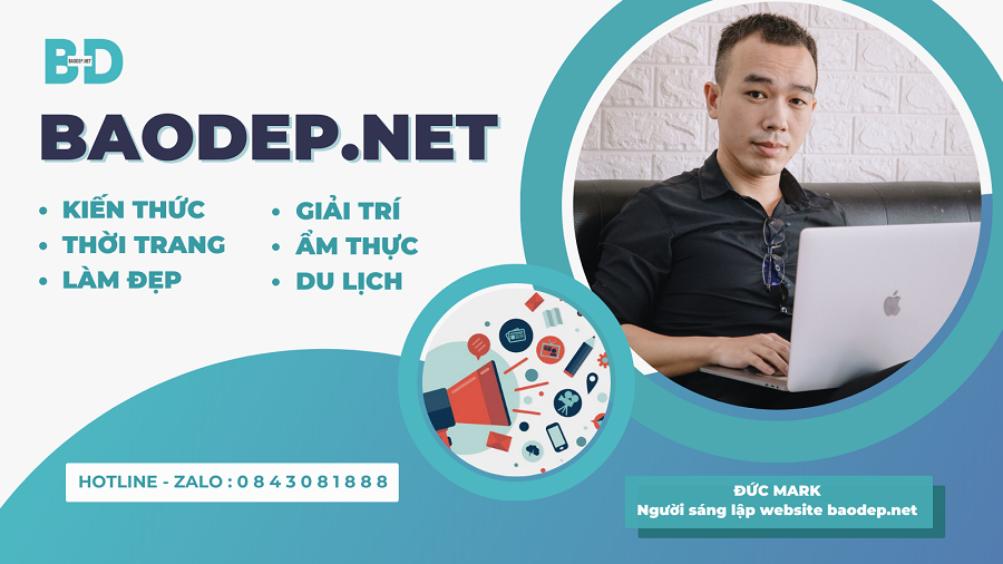 Website Baodep.net do CEO Học viện tóc Đức Mark sáng lập