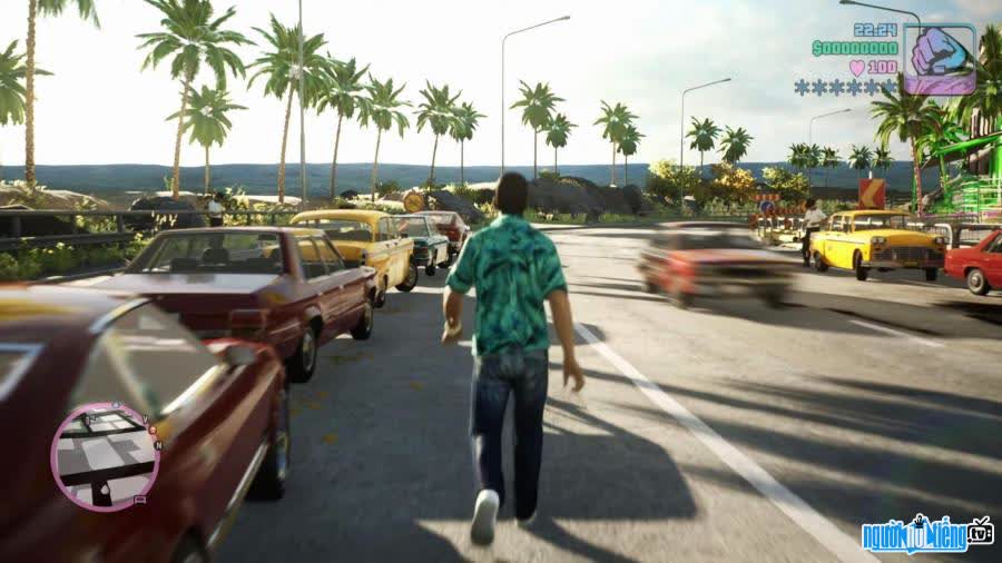 Hình ảnh giao diện Game GTA: Vice City