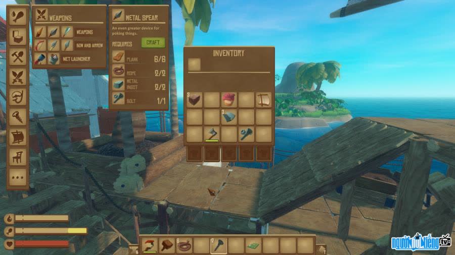 Raft Game interface image