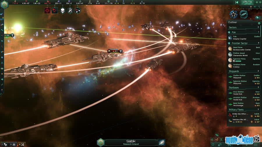  Stellaris Game interface image