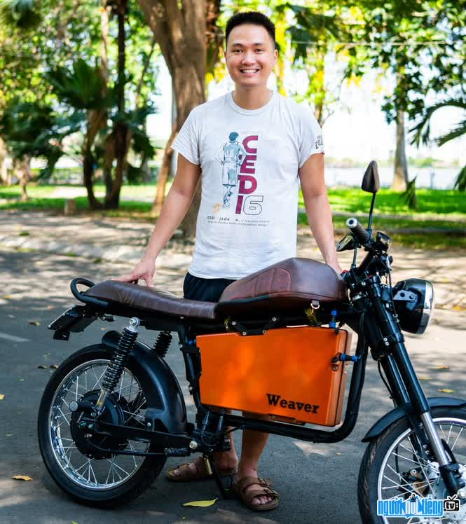 Nguyen Ba Canh Son is the founder of the "made in Vietnam" electric motorcycle brand Dat Bike