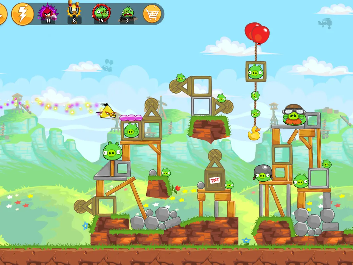 Hình ảnh giao diện Game Angry Birds
