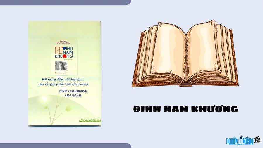 poet Dinh Nam Khuong is the author of many famous works