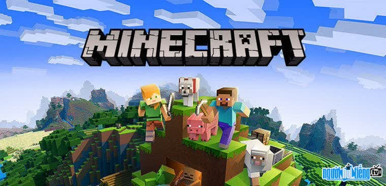 Thế giới Minecraft được tạo ra từ các khối vuông