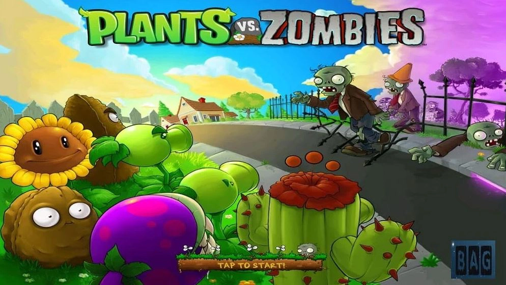 Plants vs. Zombies developed and published by PopCap Games