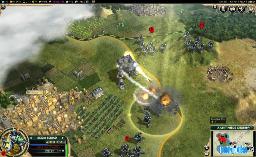 Sid Meier's Civilization V mang đến cho người chơi những trải nghiệm thú vị