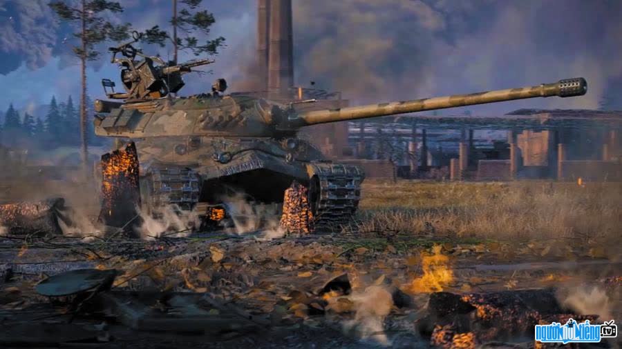 Game World of Tanks xoay quanh các phương tiện chiến đấu bọc thép