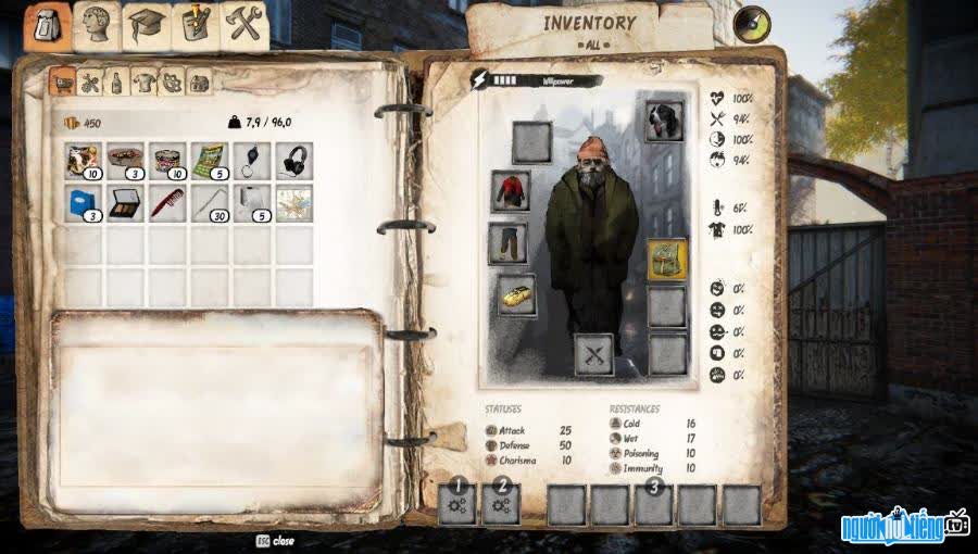 Người chơi sẽ vào vai một người vô gia cư trong Game Hobo: Tough Life