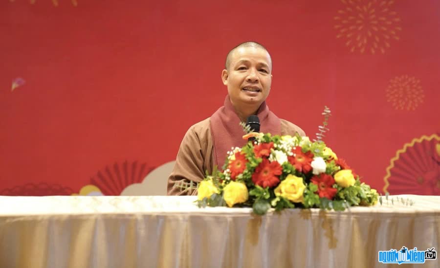 Nhà sư Thích Minh Quang có nhiều bài thuyết giảng Phật giáo sâu sắc