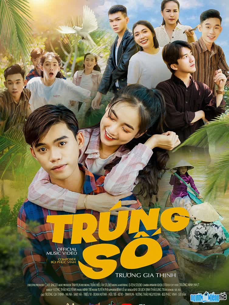  the image of Truong Gia Thinh in the MV 