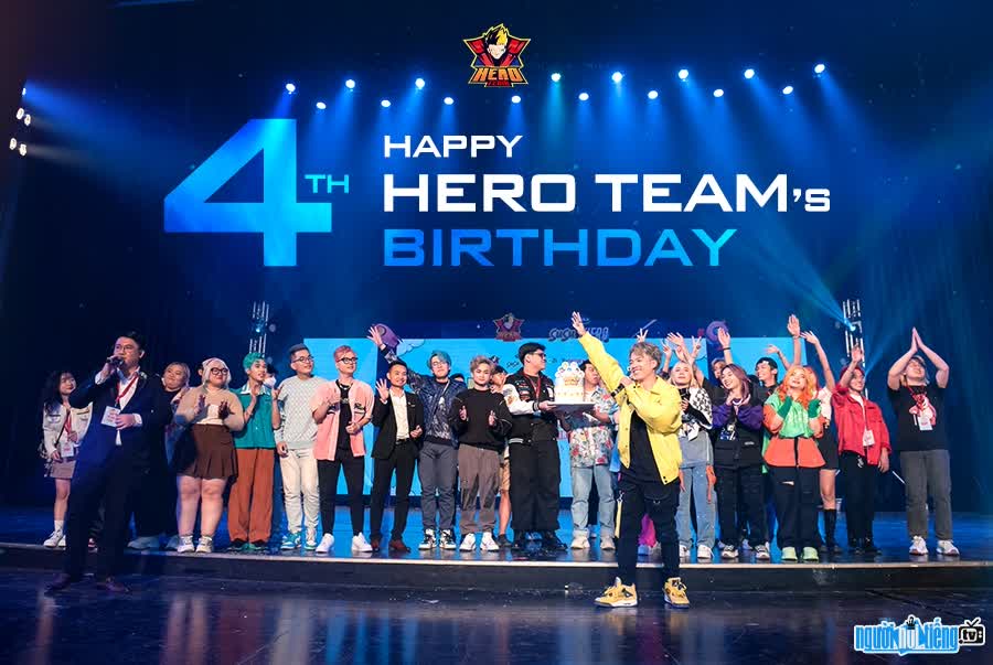 Hình ảnh buổi tiệc sinh nhật Hero Team mừng 4 tuổi