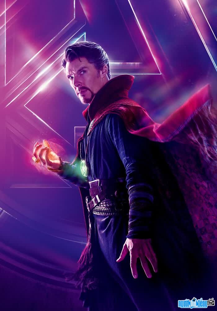 Hình ảnh diễn viên Benedict Cumberbatch trong tạo hình Doctor Strange