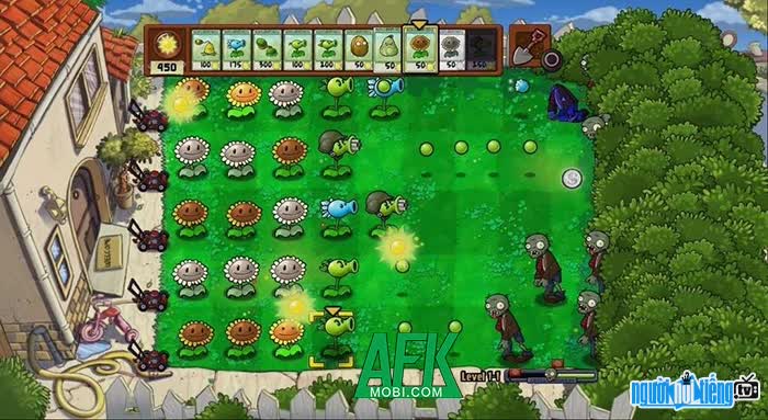 Plants vs. Zombies brings players interesting experiences