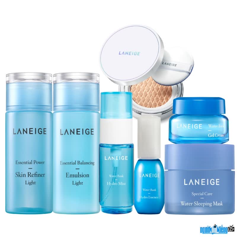 Hình ảnh các sản phẩm của thương hiệu Laneige