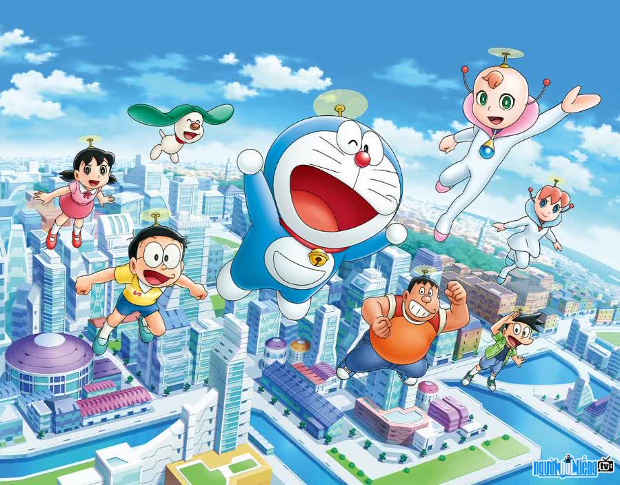 Doraemon cartoons are loved by many children