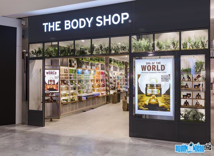 Hình ảnh một cửa hàng The Body Shop
