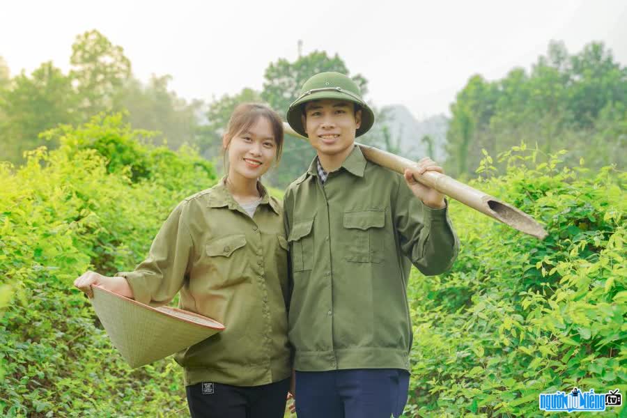 Picture of Tiktoker Tung Soap and his wife