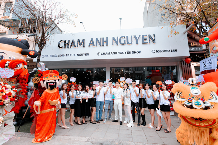 Nguyen Cham Anh is owner of fashion brand Cham Anh Nguyen