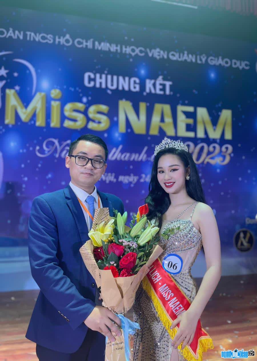 Nguyễn Lê Diễm Quỳnh là hoa khôi cuộc thi MISS NAEM 2023