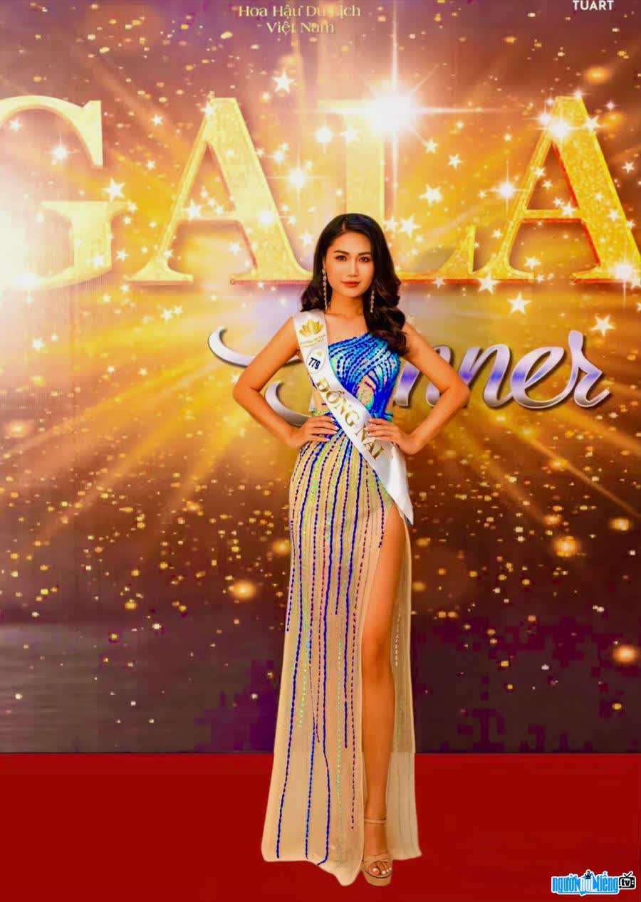Khanh An beauty participates in Miss Tourism Vietnam 2022 contest