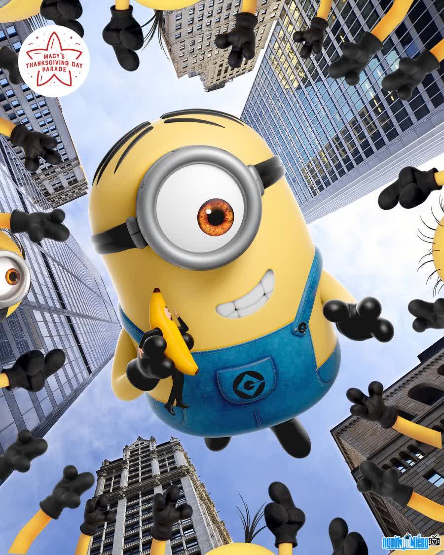Minions is a comedy that receives a lot of love from young people and children around the world.