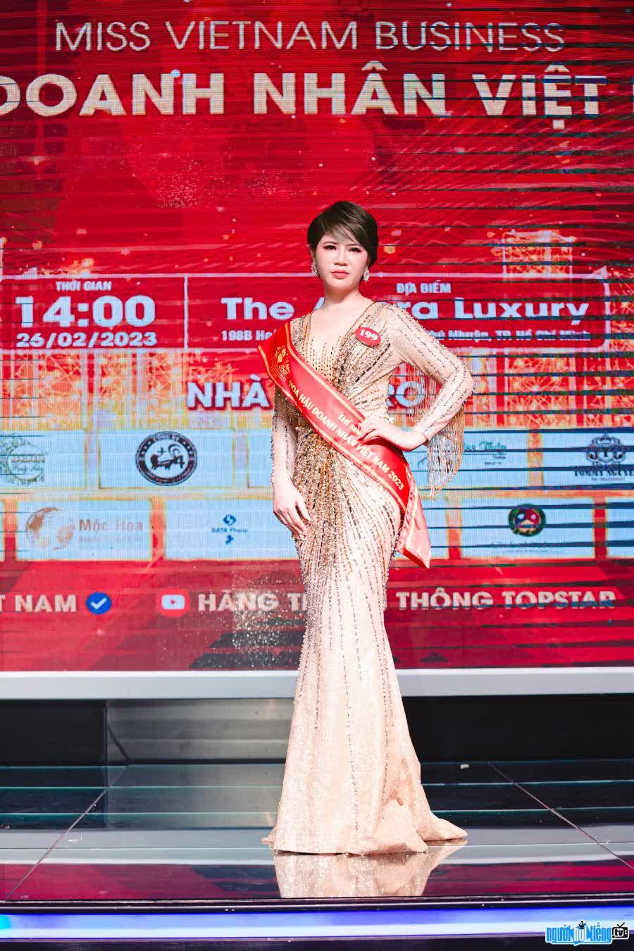 Entrepreneur Le Thi Lan was crowned Miss Vietnam Entrepreneur 2023
