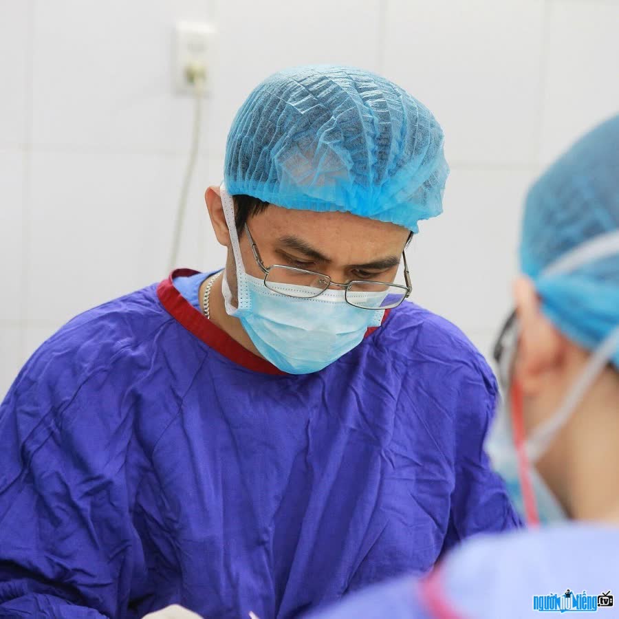 Doctor Truong Quang Hai is always enthusiastic about his profession.