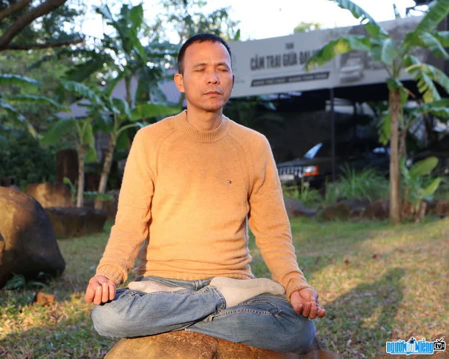 Businessman Tan Nguyen is a meditator