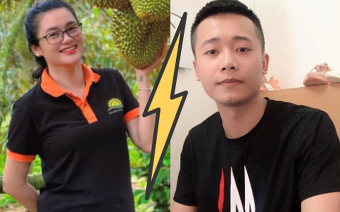 TikToker O Huyen Sau Durian had unkind words with Quang Linh Vlogs on livestream