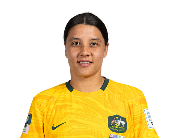 Portrait of Australia's female player