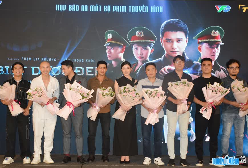 Photos of the movie Black Pharmacy crew at the press conference