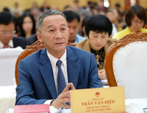 Hình ảnh chủ tịch UBND tỉnh Lâm Đồng Trần Văn Hiệp