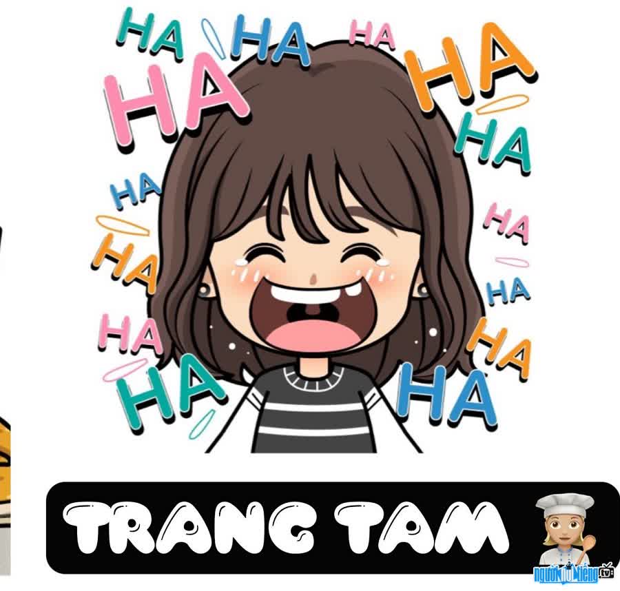 TikToker Trang Tam's adorable chibi image