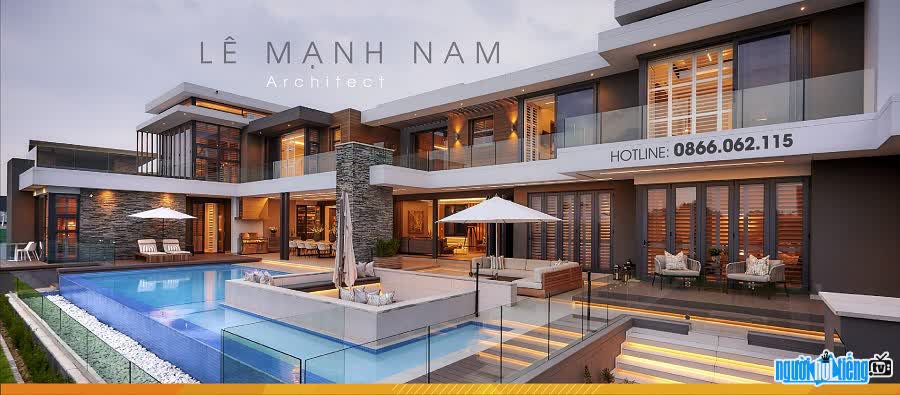 Architect Le Manh Nam participated in many typical projects.