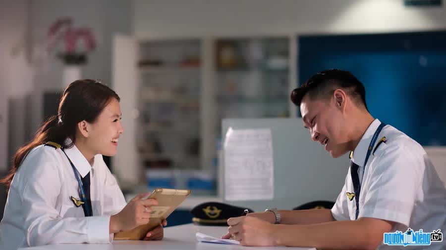 Young pilot Lam Tung Chi always tries to learn to complete the job well