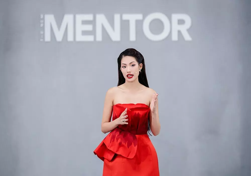 Hình ảnh người mẫu Lâm Châu tại The New Mentor 2023