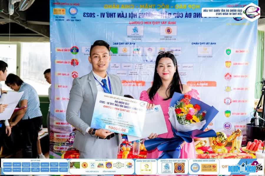  CEO Nguyen Thi Phuong Lan in a event