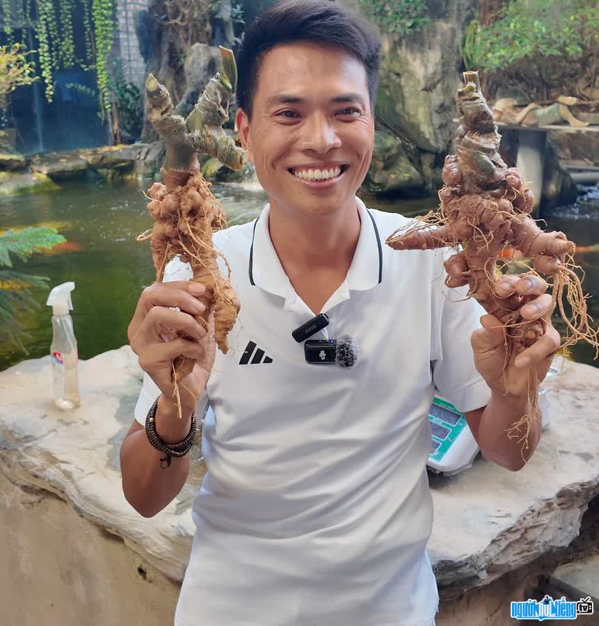 Doanh nhân Quang Sâm sở hữu bộ sưu tập sâm Ngọc Linh khủng