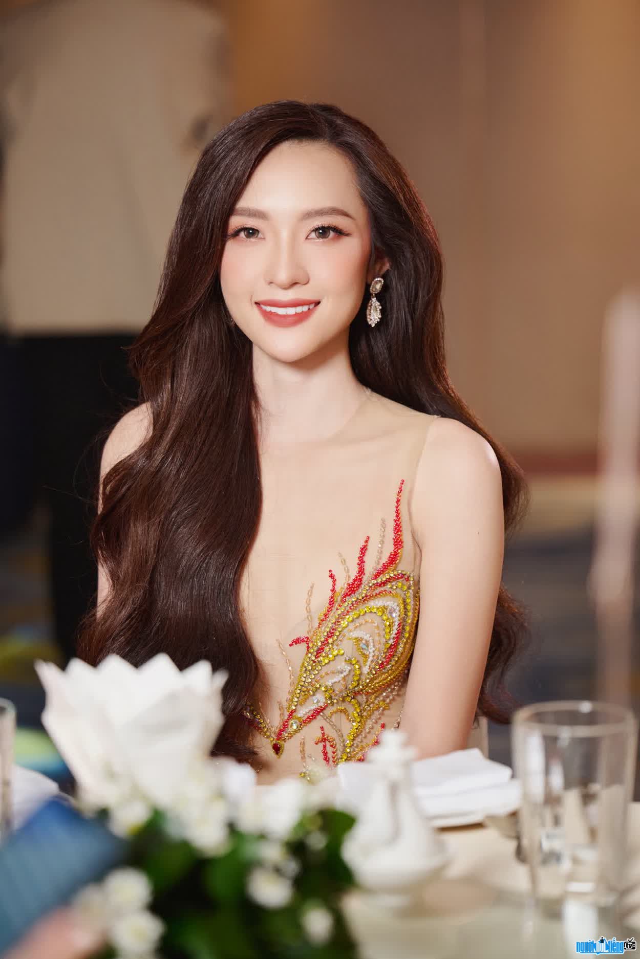 Hình ảnh hoa hậu Trần Trân Mỹ Linh